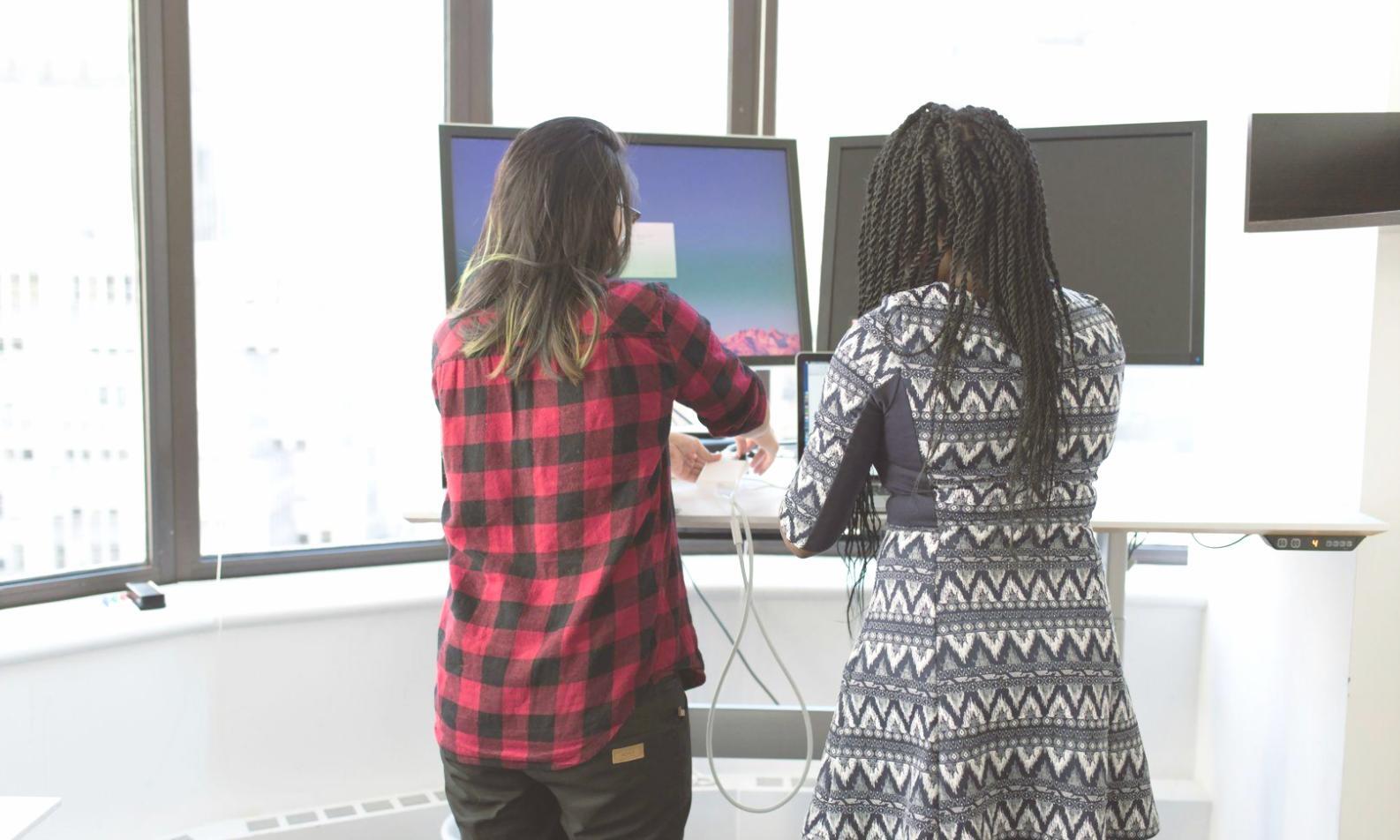 Variance analysis spreadsheet showing budget comparisons and trend analysis